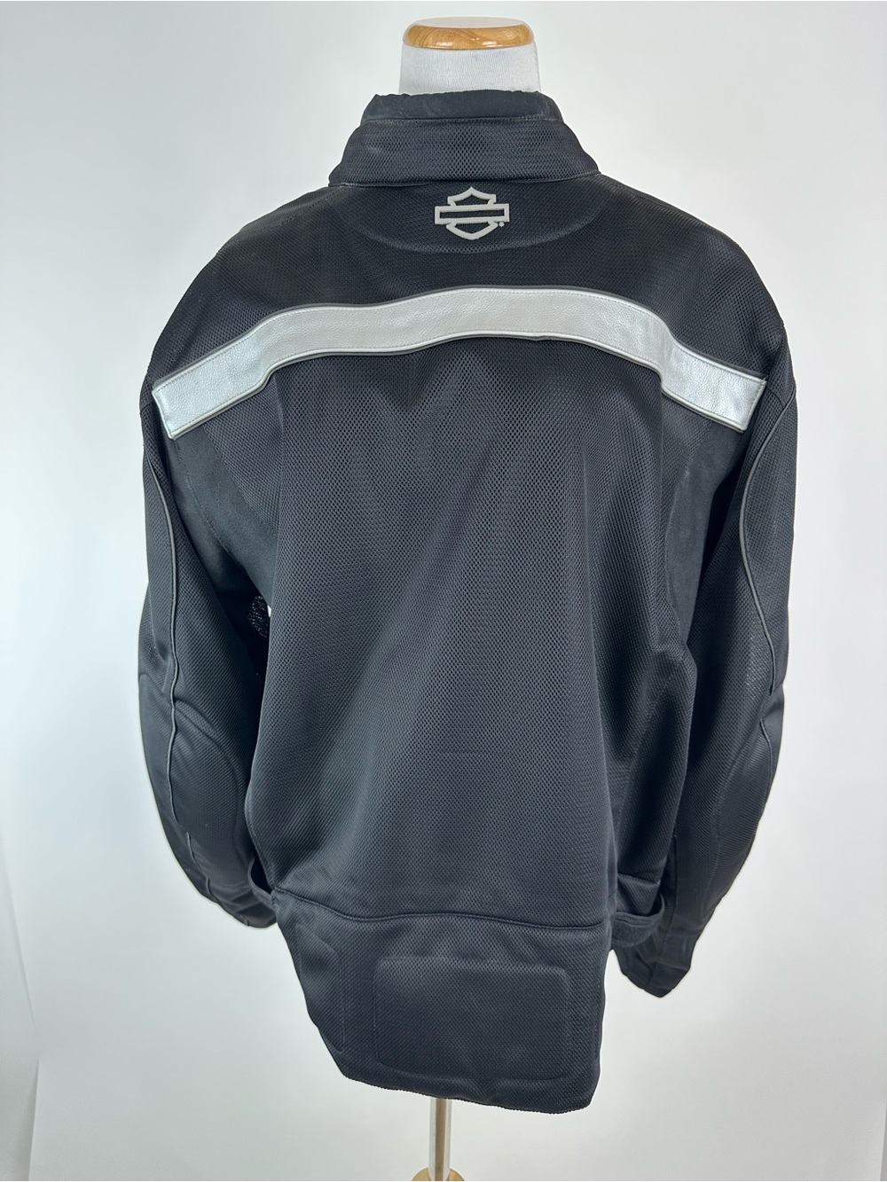 Harley Davidson Riding Jacket Protective Padding Zip Front Size XL - Picture 8 of 14